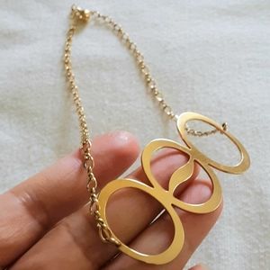 Women's Gold necklace 16" inches long